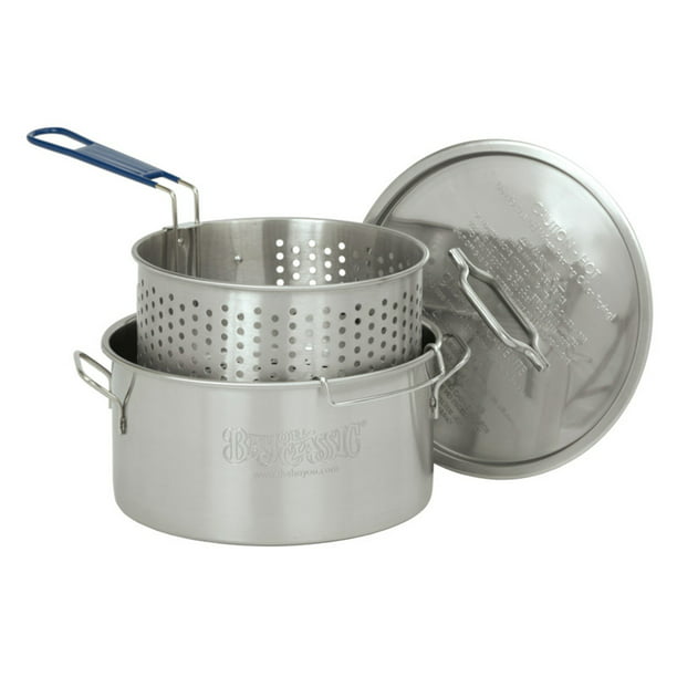 Wire Chip Pan Frying Basket Light Weight Long Handle Frying Chip Basket  8"